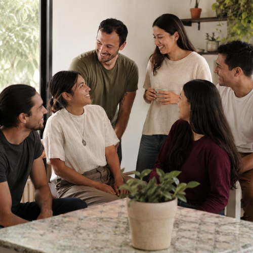Lee más sobre el artículo Meditación y Charla de Budismo práctico: Vivir en comunidad. Un camino de transformación